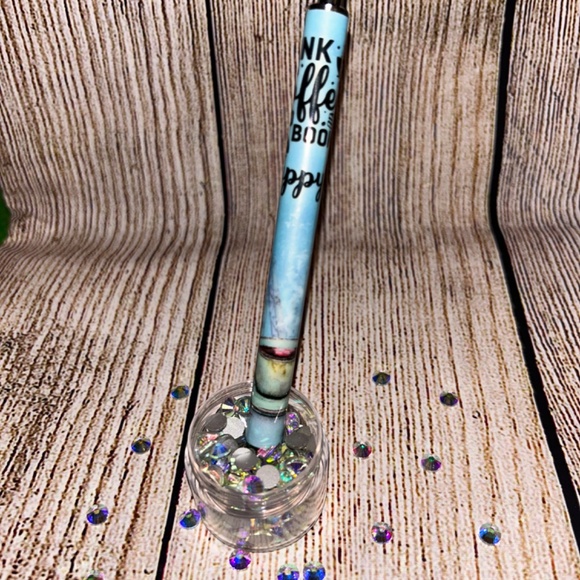 Refillable black ink UV resin pen - Picture 2 of 2